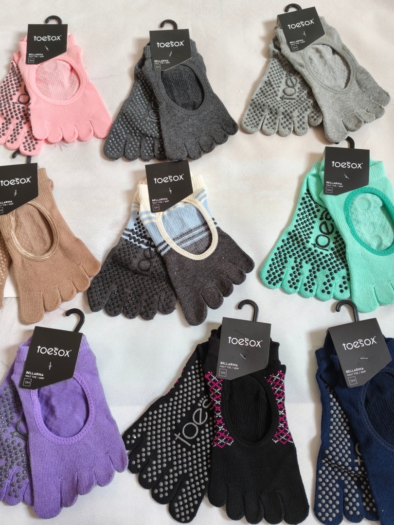 Calcetines de Yoga Toesox de C - Medias Para Pilates Y Yoga reseña y precio