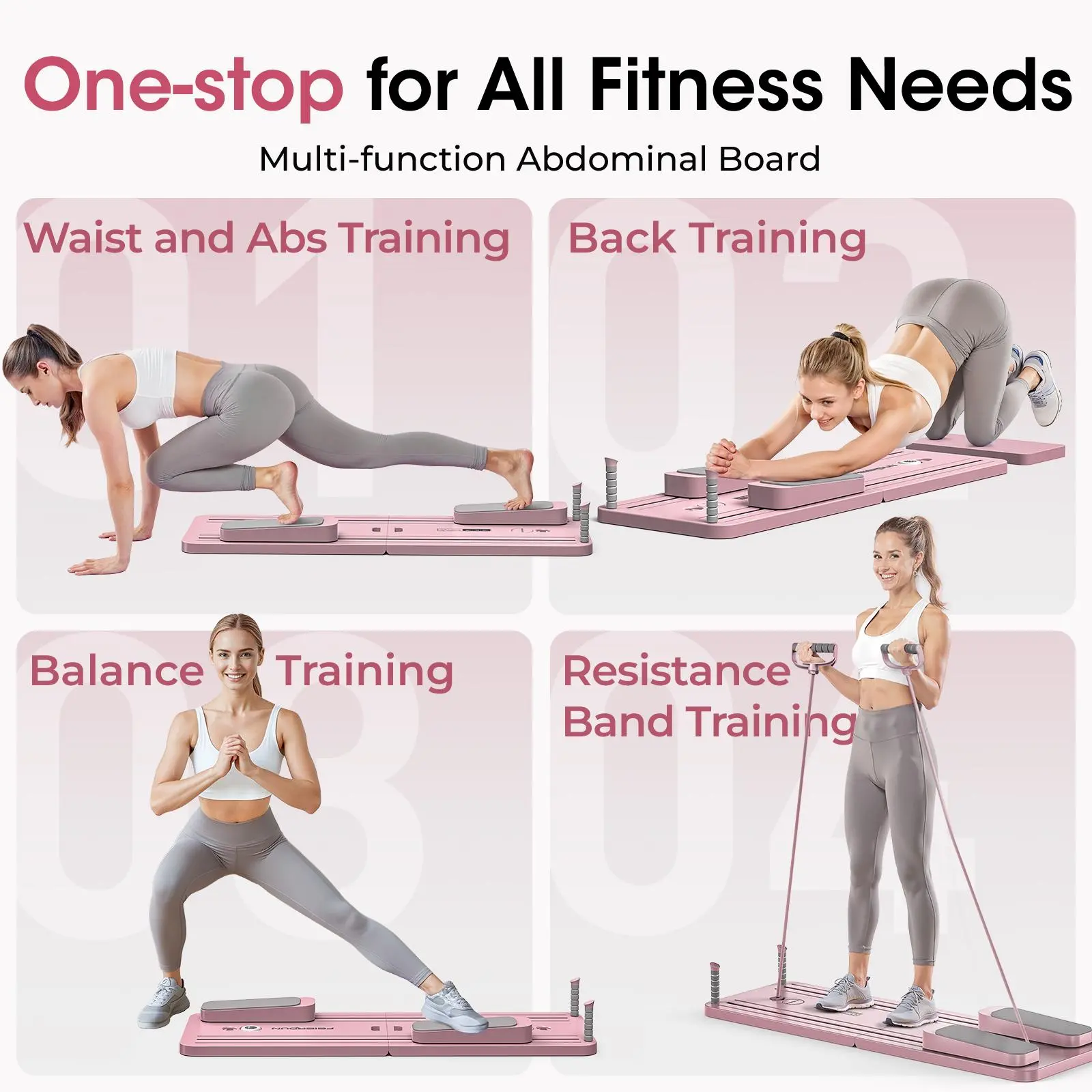 Tabla de Pilates Plegable Mult - Pilate Yoga Workout reseña y precio
